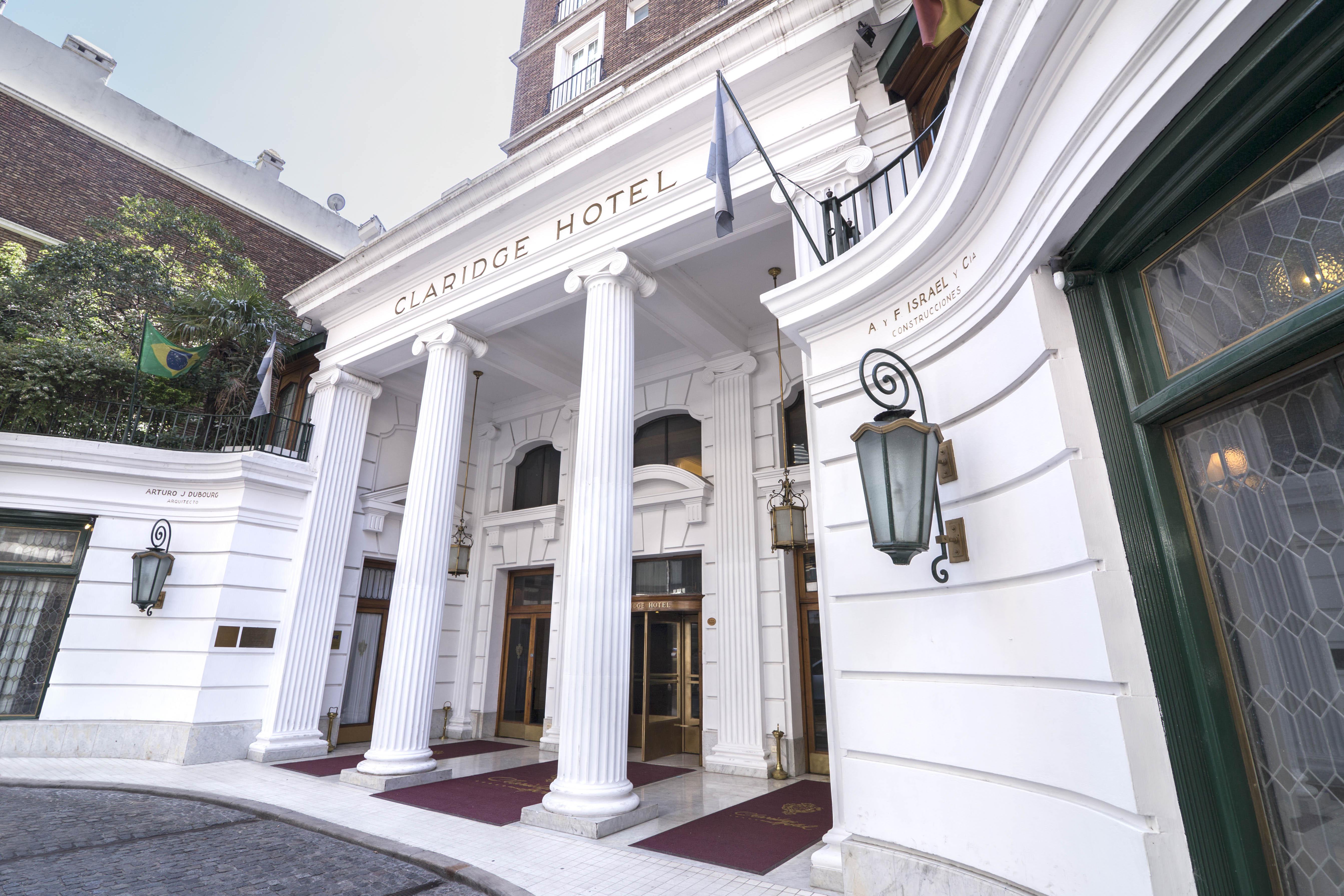 Claridge Hotel Buenos Aires Exterior photo The hotel's entrance